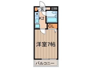 エクレ－ル砧の物件間取画像